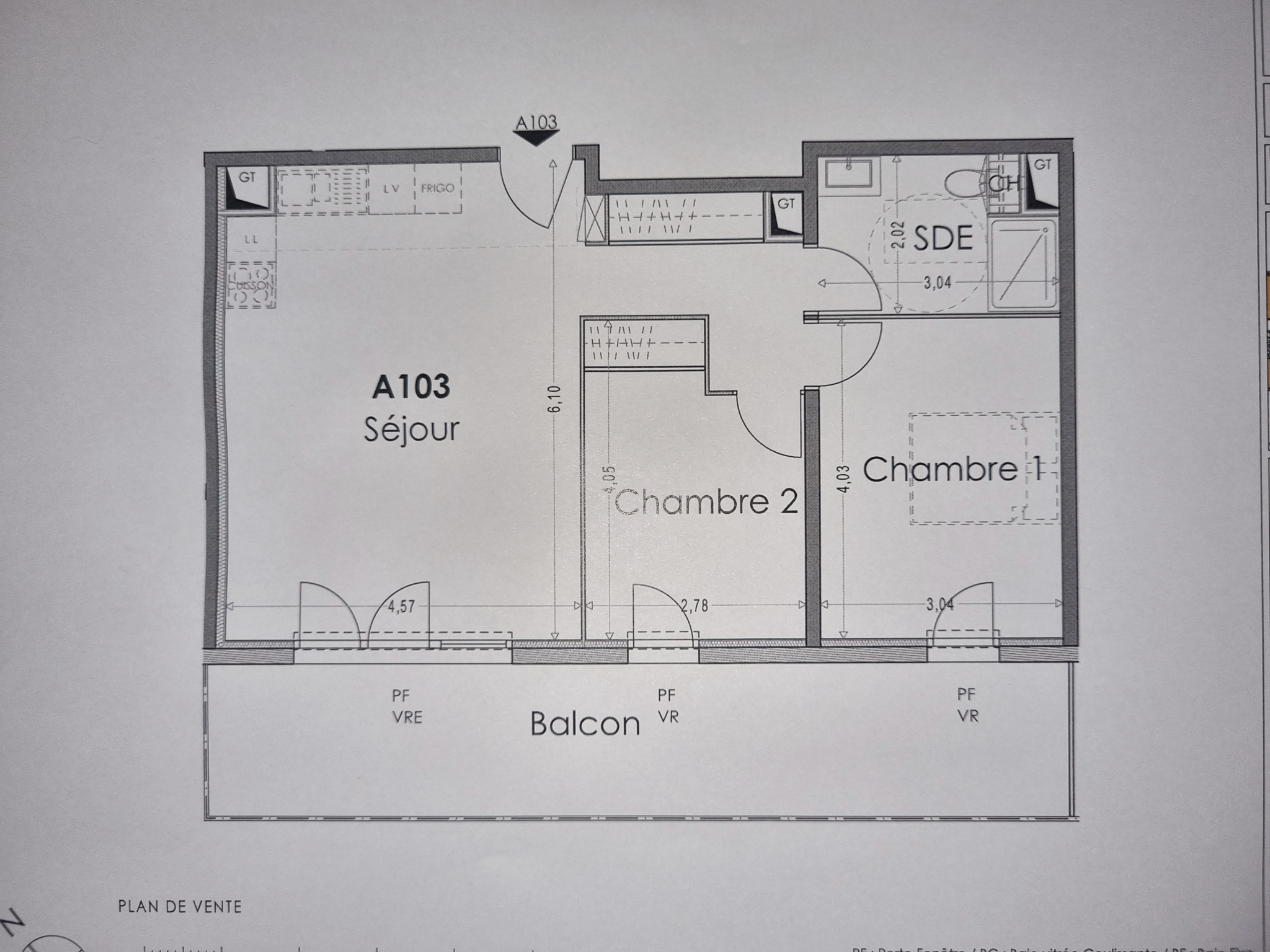 Vente Appartement 61m² 3 Pièces à Orange (84100) - Le Tuc Immo